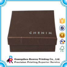 Chinese supplier customized size top grade recyclable wallet packaging box